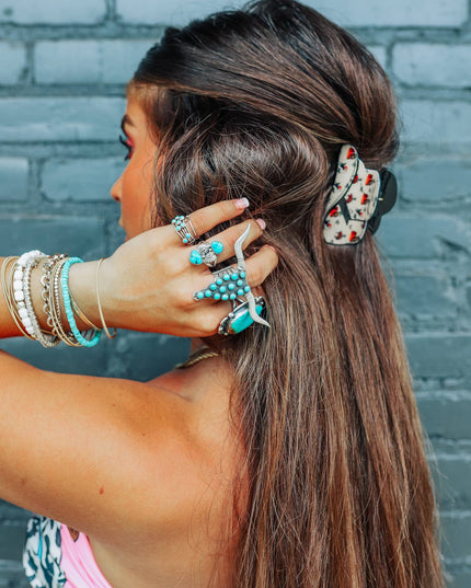 Vintage Cowboy Cowboy Hat Hair Clip