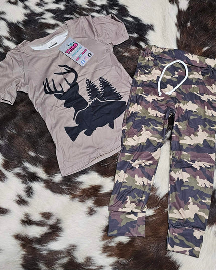 Western Outdoors Shirt and Camo pants