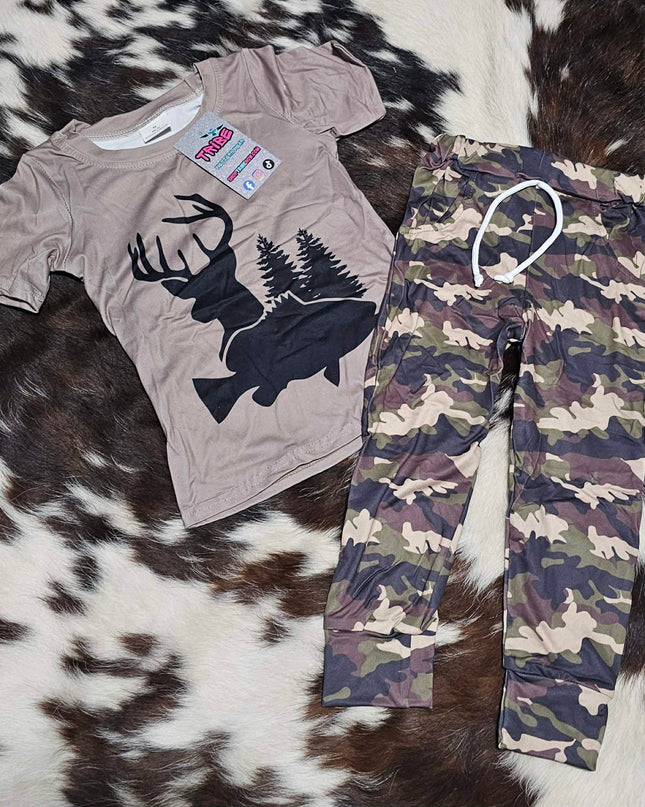 Western Outdoors Shirt and Camo pants