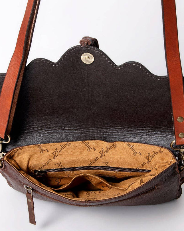 LC-ADBGA162 Wallet Genuine Western Leather Women Bag