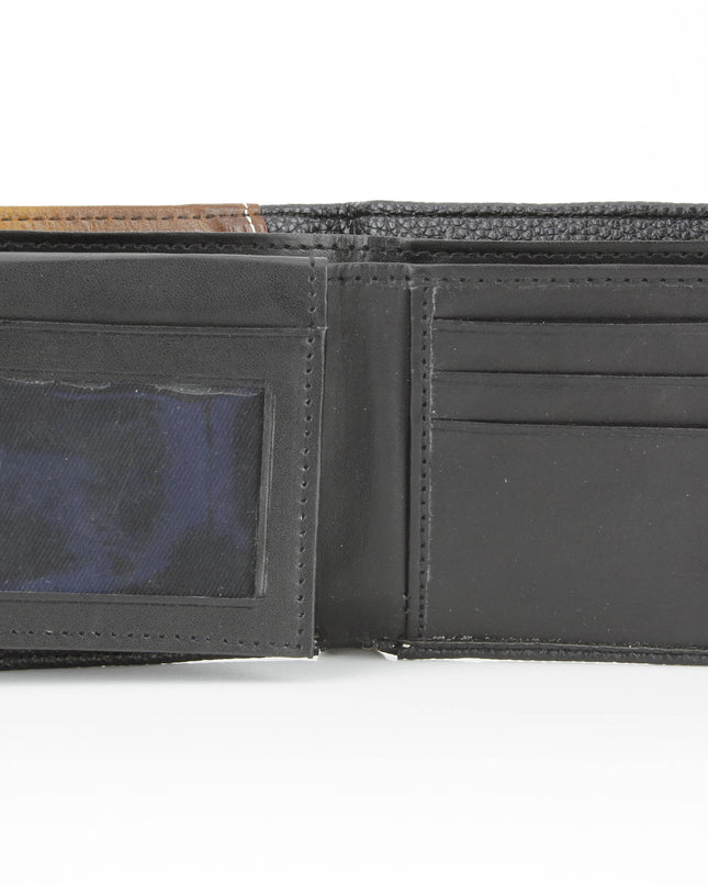Bifold Wallet with Cowboy Cross and Horse Concho VL 865