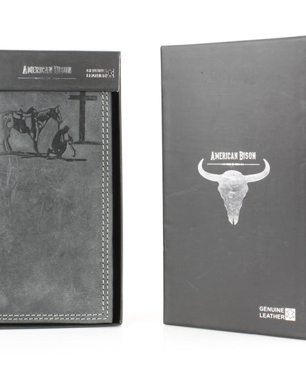 Men’s Rodeo Wallet with Cowboy Emboss ABMWVT 06