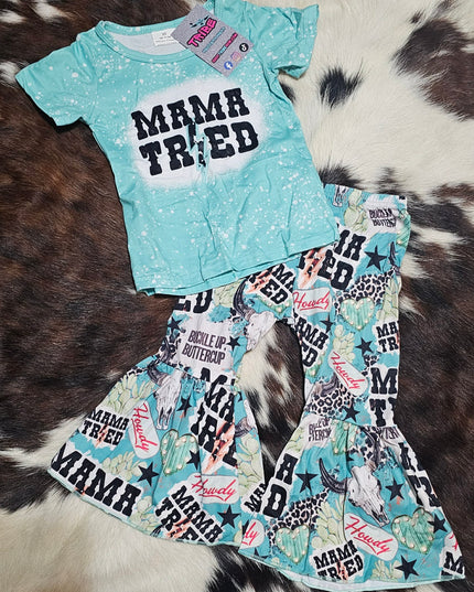 Western Style Mama Tried Shirt and pants