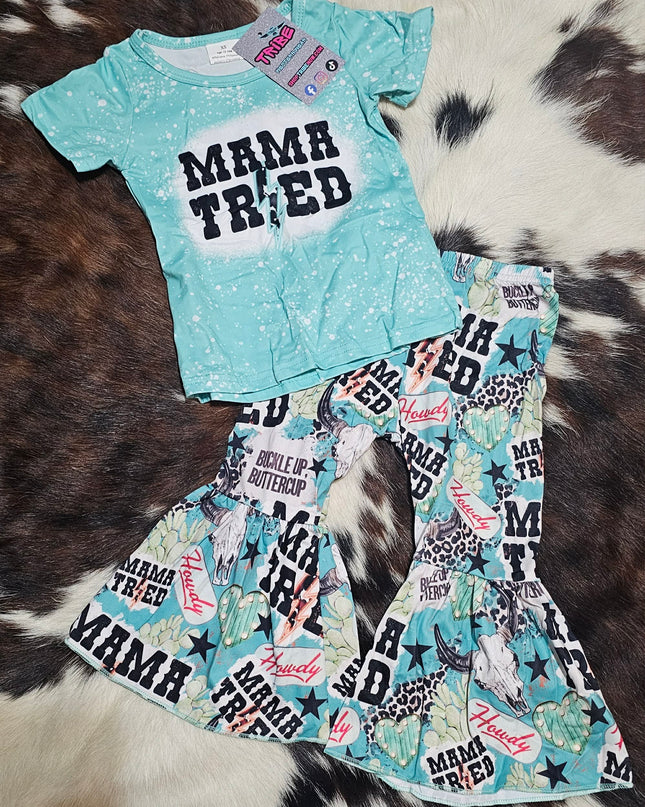 Western Style Mama Tried Shirt and pants