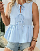 Beau Blue / L / 62%Polyester+32%Cotton+6%Elastane