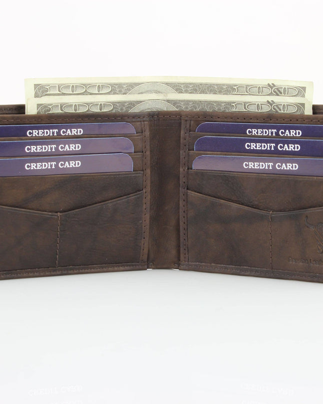 Bifold Wallet w/ Removable Card Sleeve 15725