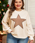 Beige / 1X / 85%Polyester+10%Cotton+5%Elastane