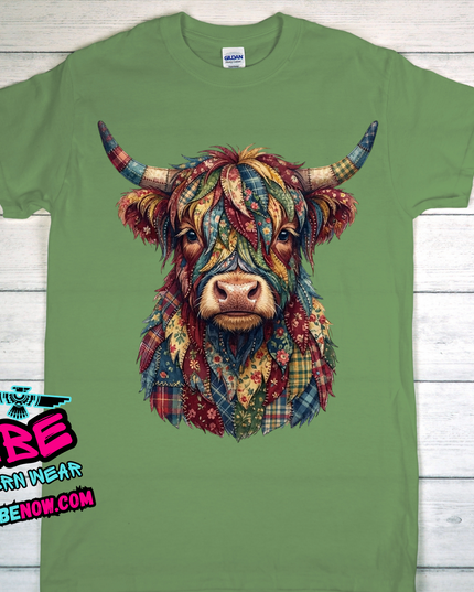 Patchwork Highland Cow