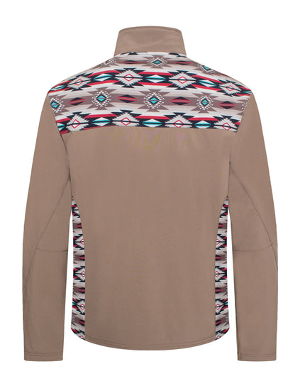 Rodeo Men's Soft Shell Bonded Jacket Bonded Fleece Lining