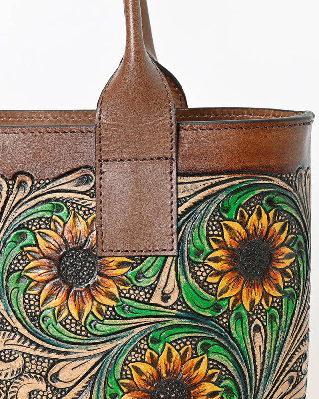 LC-ADBGZ652 Tote Genuine Western Leather Women Bag