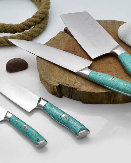 Titan Turquoise Culinary Set