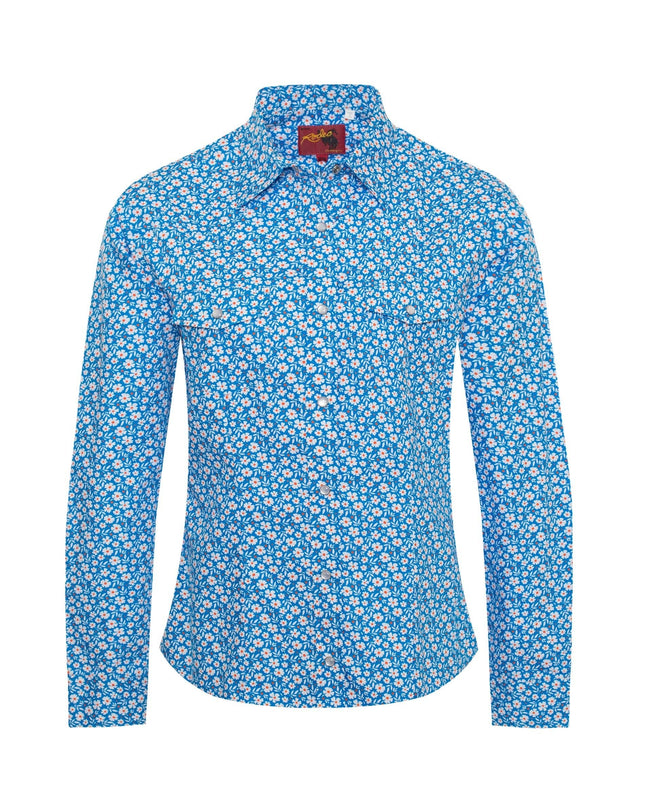 Women's Western Print Shirts -LS100-126