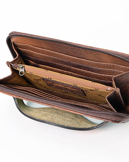 ADBG1190 Wallet Genuine Western Leather Women Bag