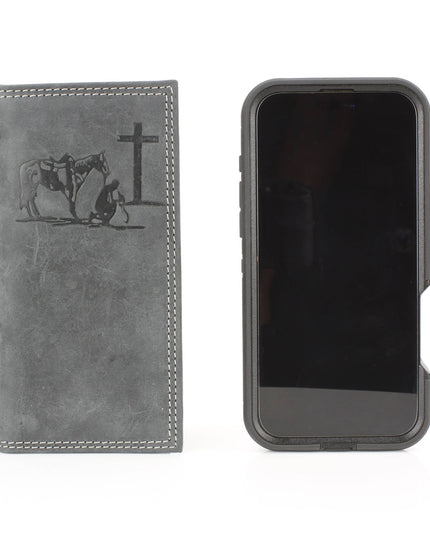Men’s Rodeo Wallet with Cowboy Emboss ABMWVT 06