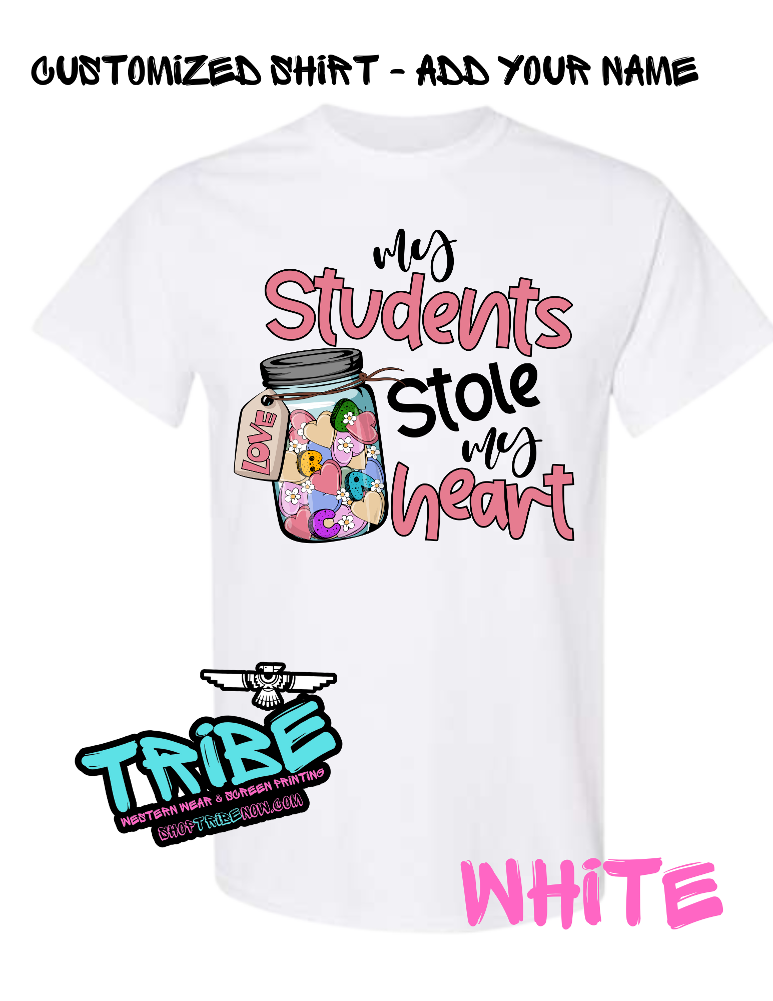 Students Stole My Heart - Teacher Shirt