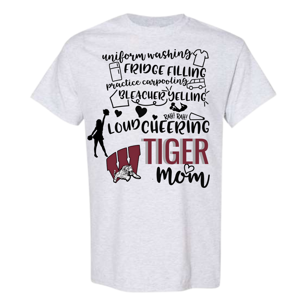 Uniform Washing, Stand Cheering MOM - Weaubleau Tigers