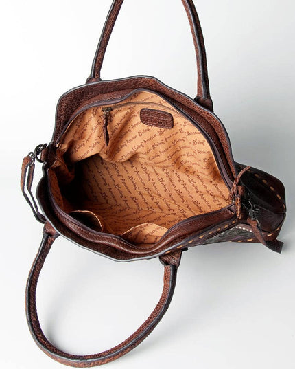 LC-ADBGZ478 Tote Genuine Western Leather Women Bag