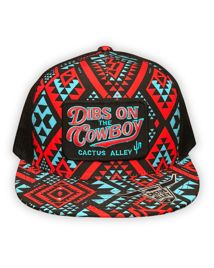"Dibs" - CA Poncho Aztec, Snapback Cap