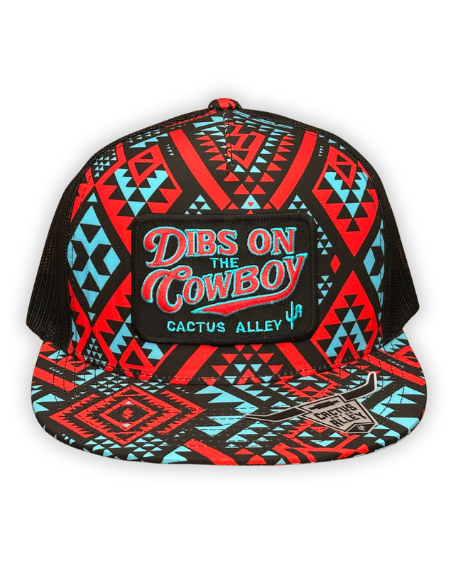 "Dibs" - CA Poncho Aztec, Snapback Cap