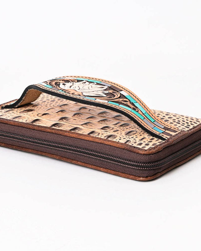 ADBG1190 Wallet Genuine Western Leather Women Bag