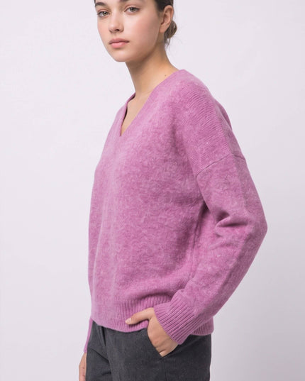 Oversized V Neckline Sweater