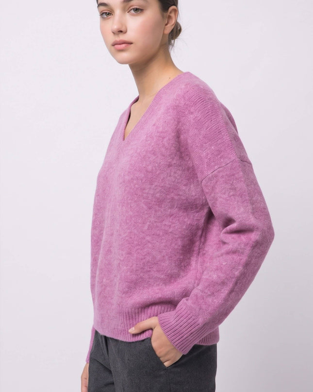 Oversized V Neckline Sweater