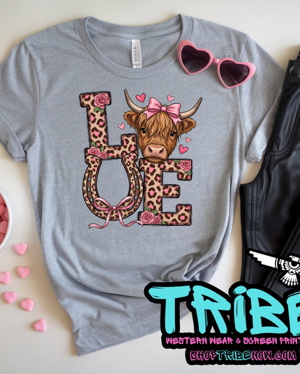 Love Leopard Print Cow