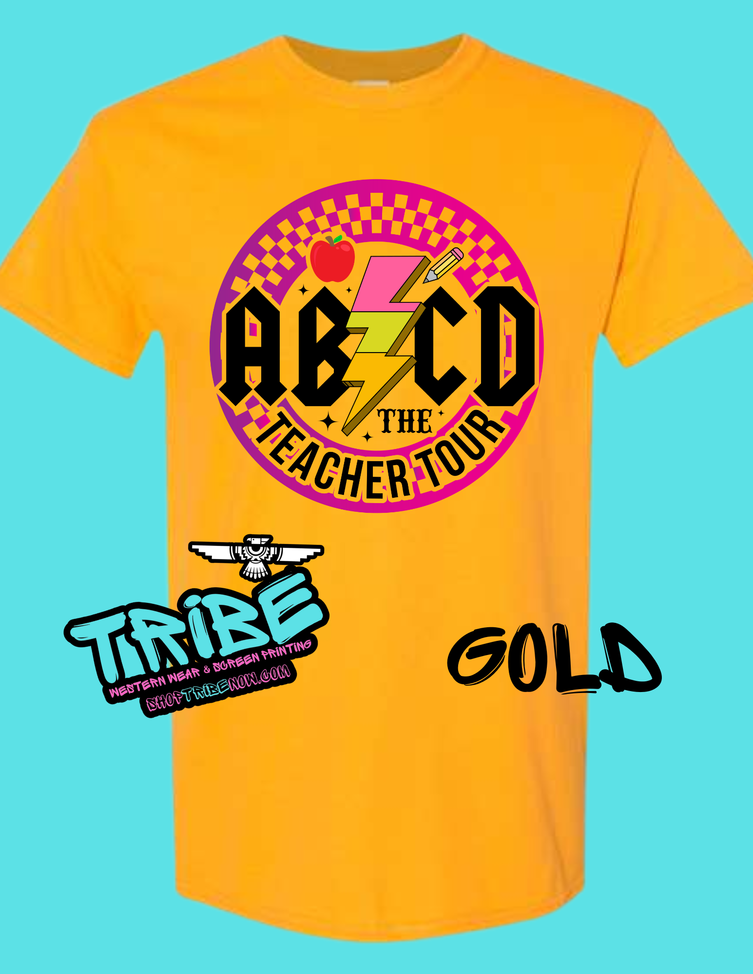 ABCD Teacher Tour Shirt