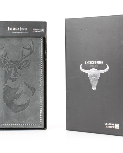 Men’s Rodeo Wallet with Deer Emboss ABMWVT 07