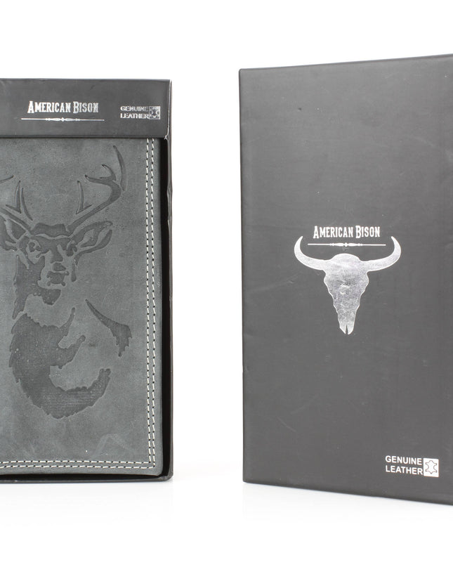 Men’s Rodeo Wallet with Deer Emboss ABMWVT 07