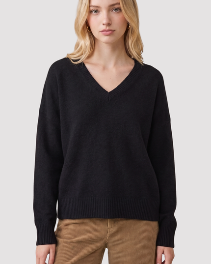 Oversized V Neckline Sweater