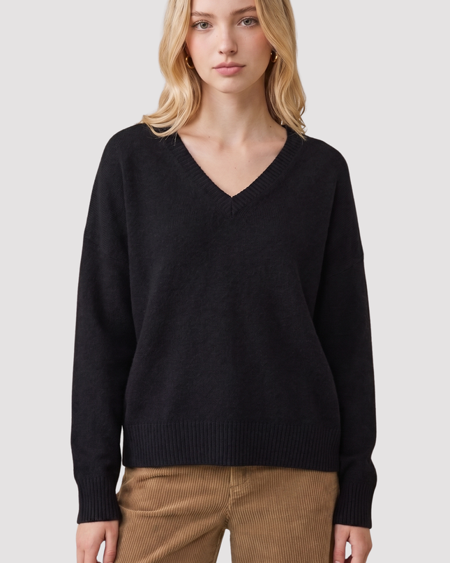 Oversized V Neckline Sweater