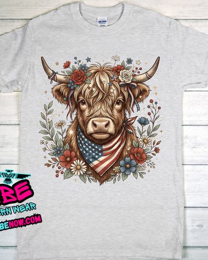 Patriotic Cow