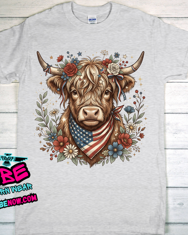 Patriotic Cow