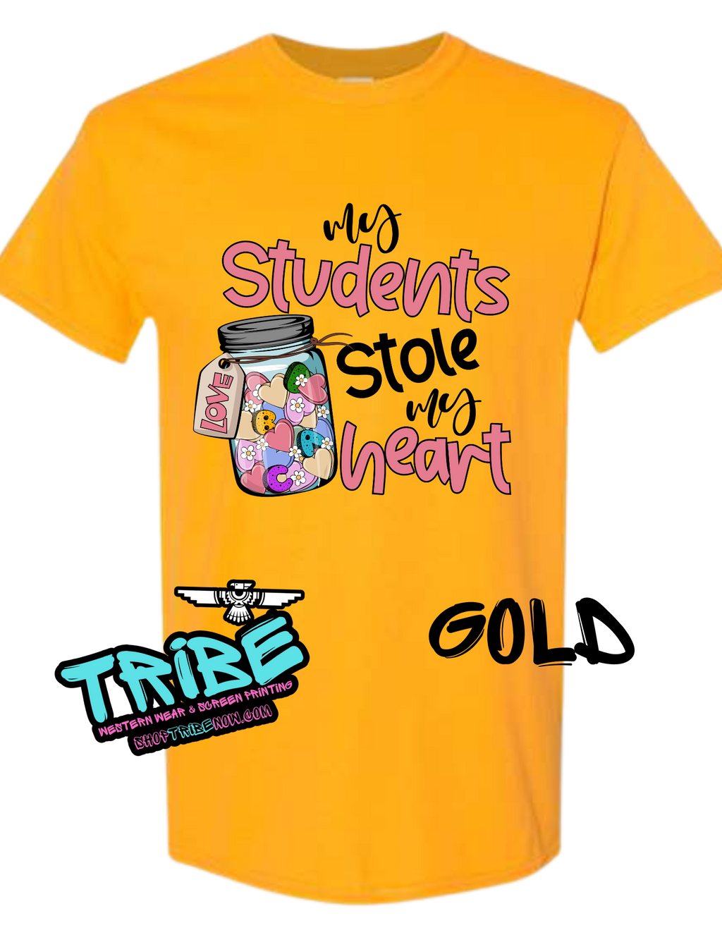 Students Stole My Heart - Teacher Shirt