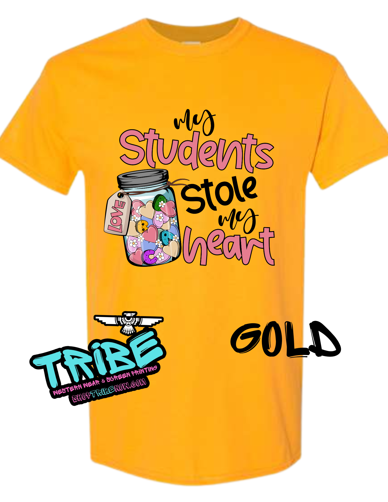 Students Stole My Heart - Teacher Shirt