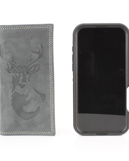 Men’s Rodeo Wallet with Deer Emboss ABMWVT 07