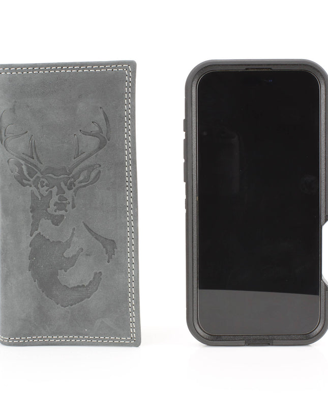 Men’s Rodeo Wallet with Deer Emboss ABMWVT 07