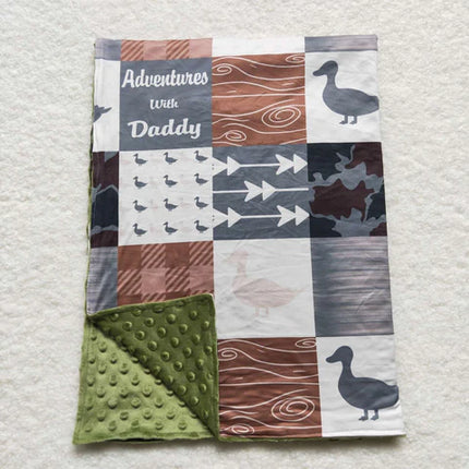 Hunting Newborn Baby Blanket