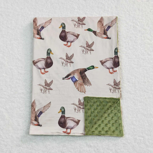 Mallard Duck Newborn Baby Blanket