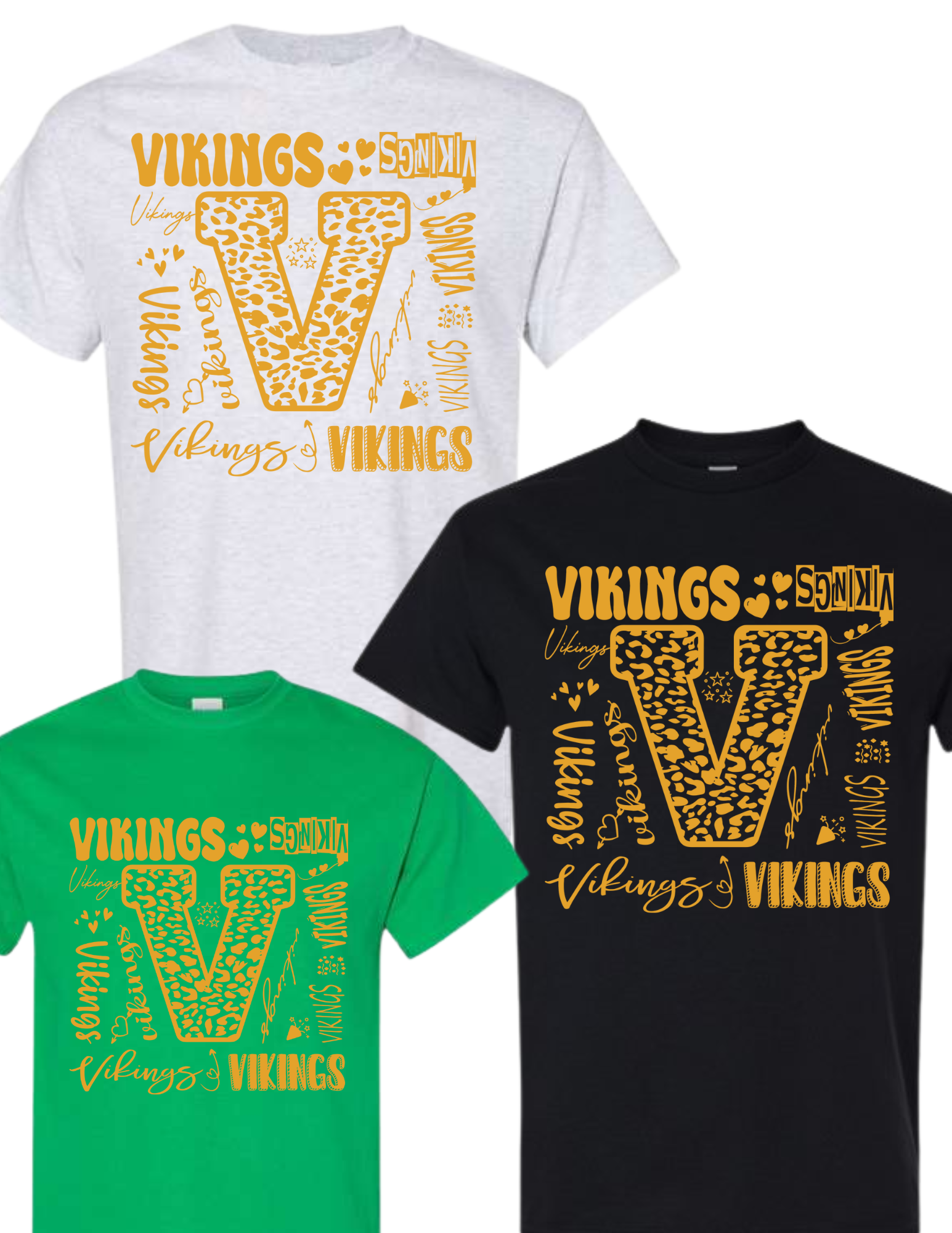 Lakeland Viking -V- Gildan - Heavy Cotton™ T-Shirt