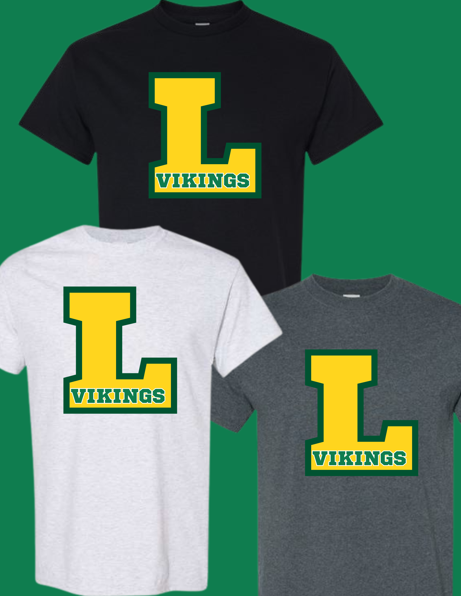 Lakeland Viking -L- Gildan - Heavy Cotton™ T-Shirt