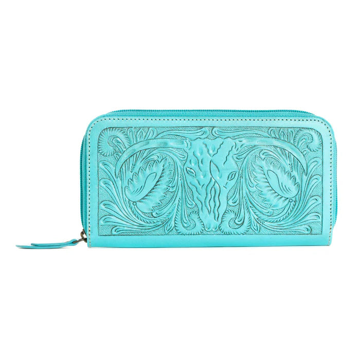 Myra - Steerhallow Canyon Wallet in Turquoise