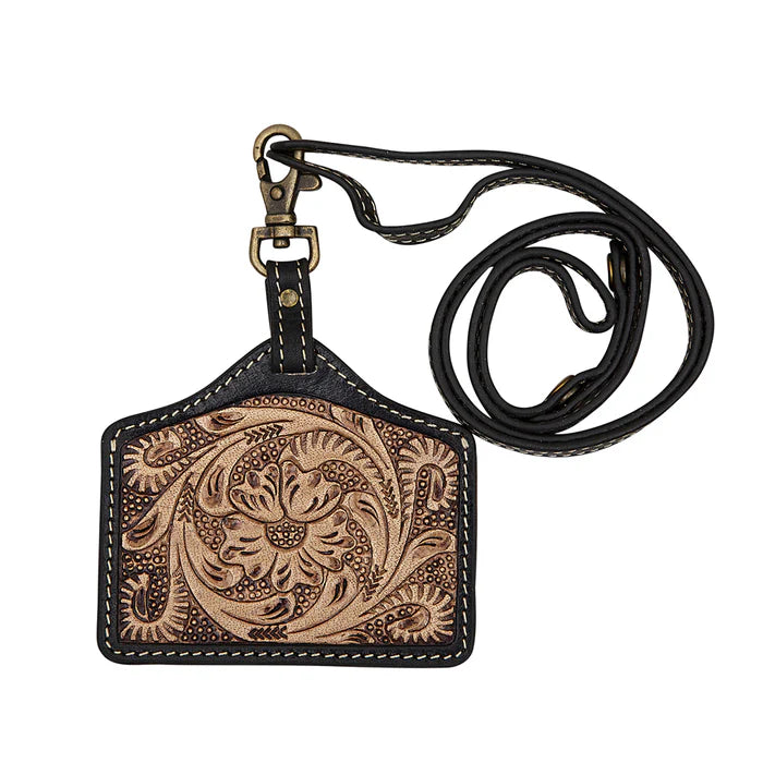 Myra - Tiny Green card holder - Landyard