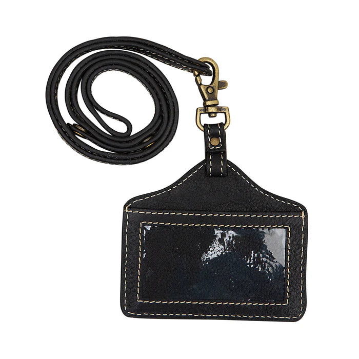Myra -Tiny Crimson card holder - Landyard