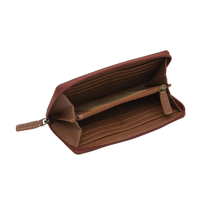 Myra - Floral Circular Wallet