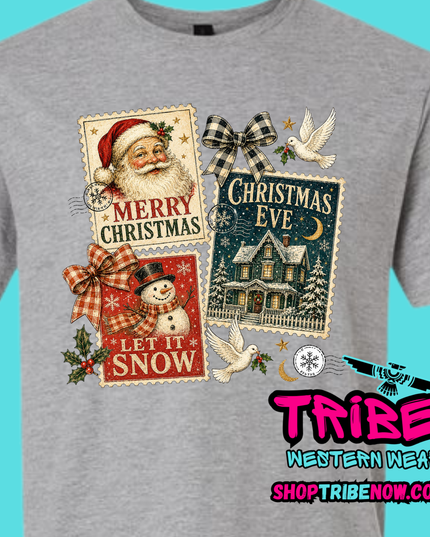 Vintage Christmas Stamps