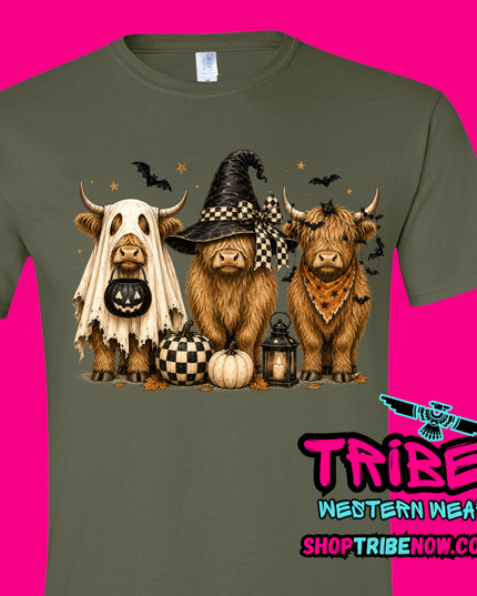 Highland Cow - Fall halloween