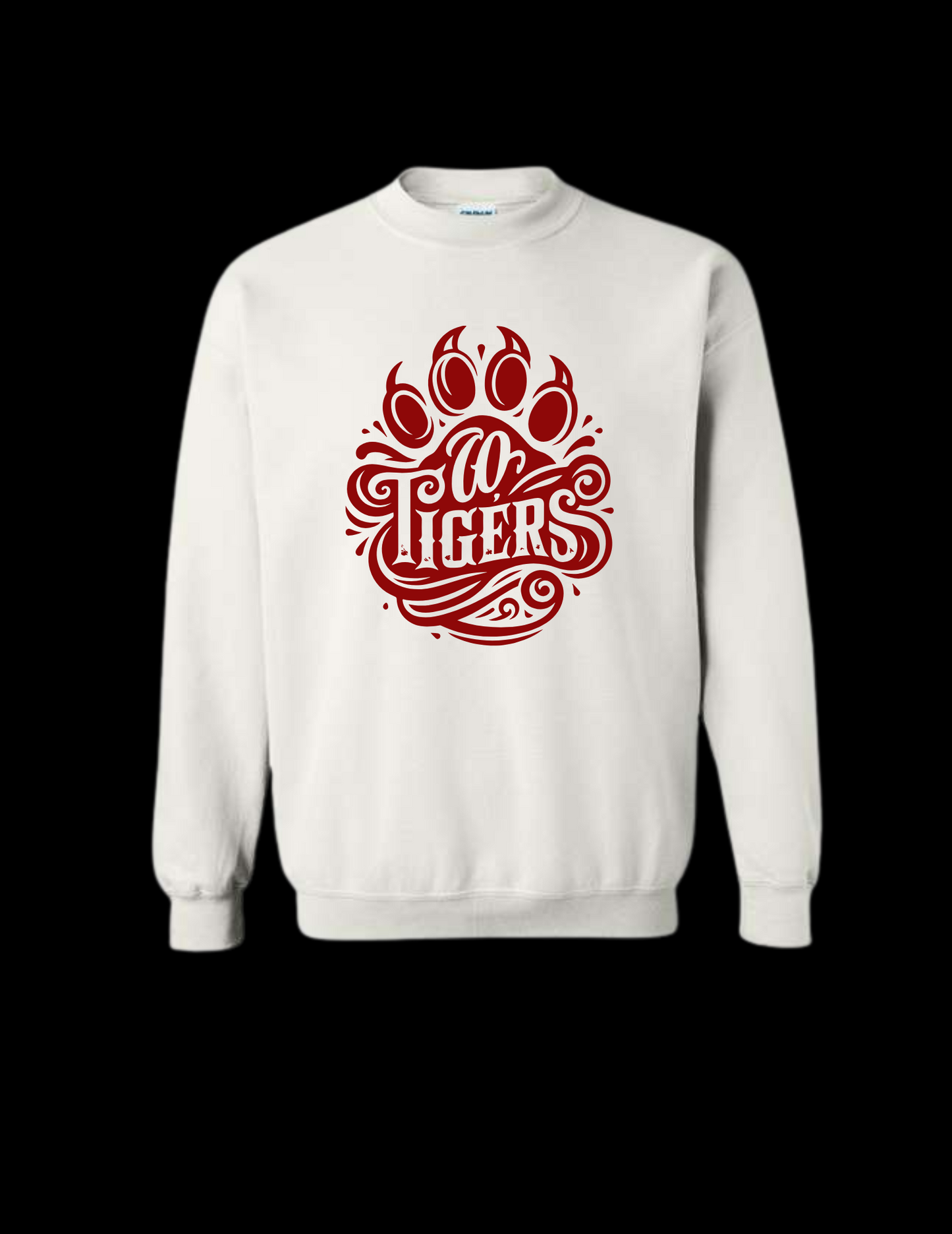 Weaubleau Tigers Paw - Gildan - Heavy Blend™ Crewneck Sweatshirt