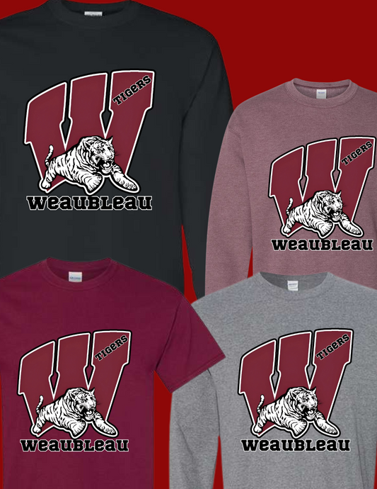 Weaubleau Tigers - Gildan - Heavy Blend™ Crewneck Sweatshirt